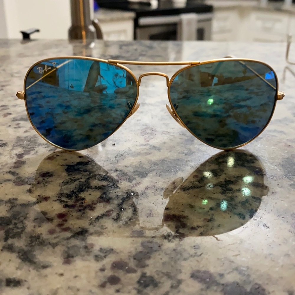 Authentic Ray-Ban Blue Polarized sunglasses